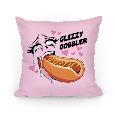 Ahegao Glizzy Gobbler Pillow