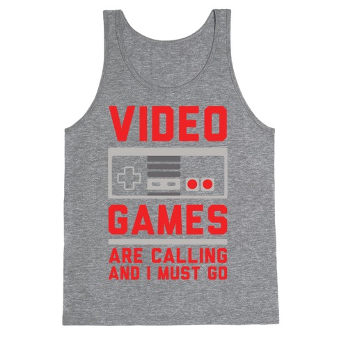 Video Games Are Calling Tank Top