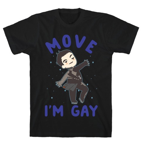 Move I'm Gay Yuri Katsuki T-Shirt