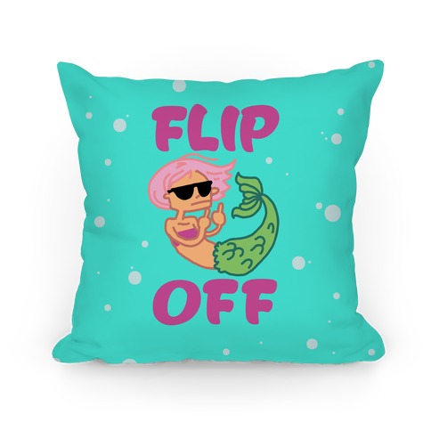 Flip Off Pillow