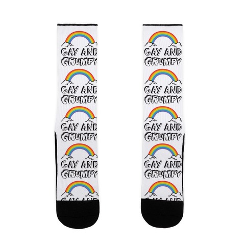 Gay And Grumpy Sock