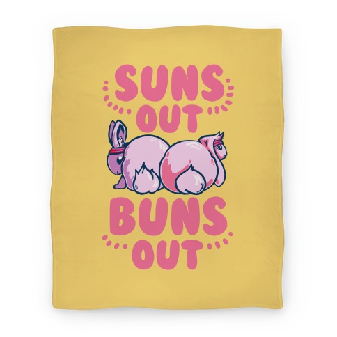 Suns Out, Buns Out! Blanket