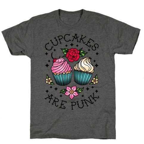 Cupcakes Are Punk T-Shirt