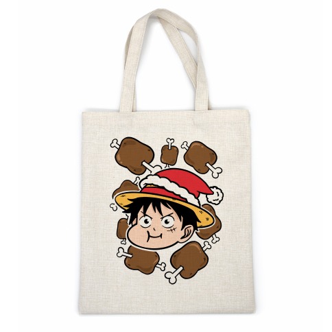 Luffy Holiday Feast Parody Casual Tote