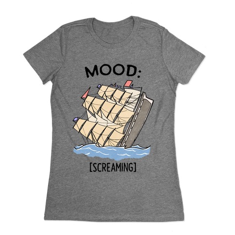 Stuck On A Sinking Ship Womens T-Shirt