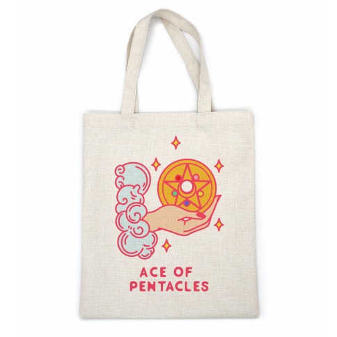 Ace of Pentacles Transformation Brooch Casual Tote