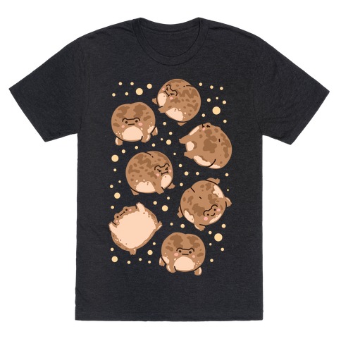 Desert Rain Frog Pattern T-Shirt
