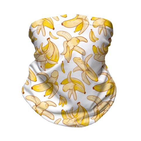 Banana penis pattern Neck Gaiter