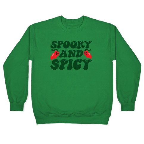 Spooky and Spicy Ghost Peppers Pullover