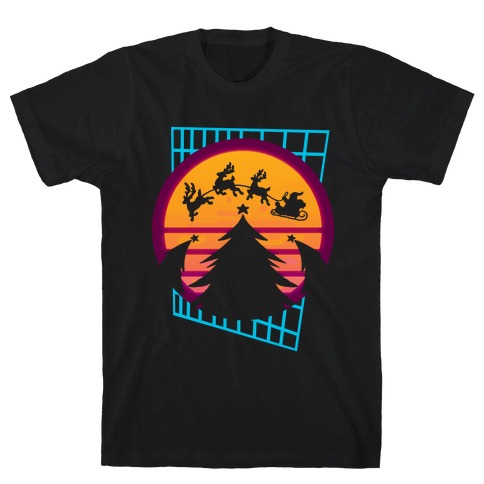 Synthwave Christmas T-Shirt
