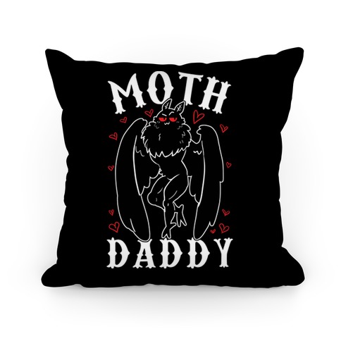 Moth Daddy Pillow