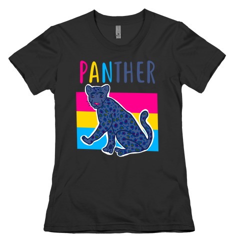 Pansexual Panther Womens T-Shirt