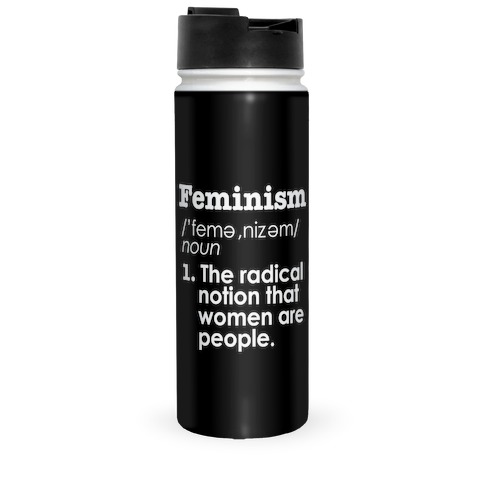 Feminism Definition Travel Mug