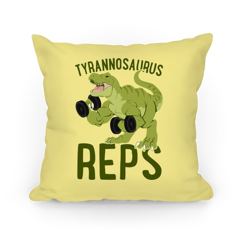 Tyrannosaurus Reps Pillow
