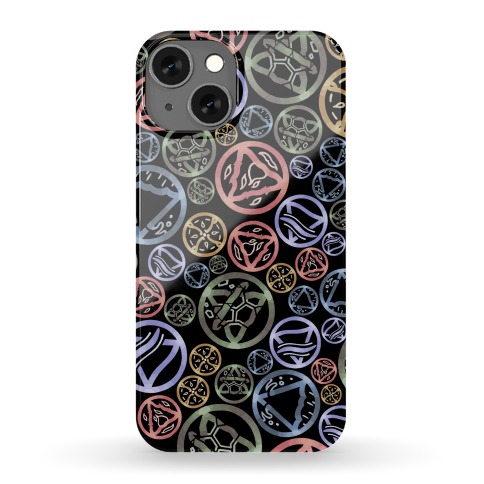 Witch's Elements Dark Pattern Phone Case