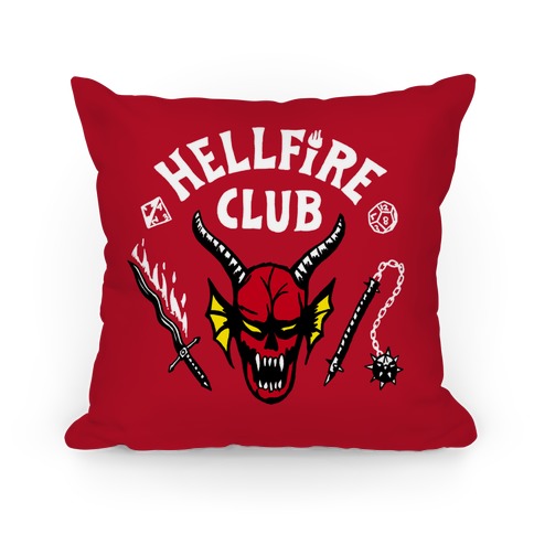 Hellfire D&D Club Pillow