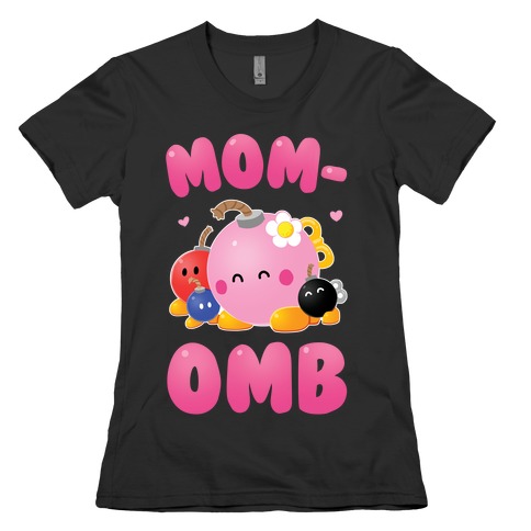 Mom-omb Womens T-Shirt