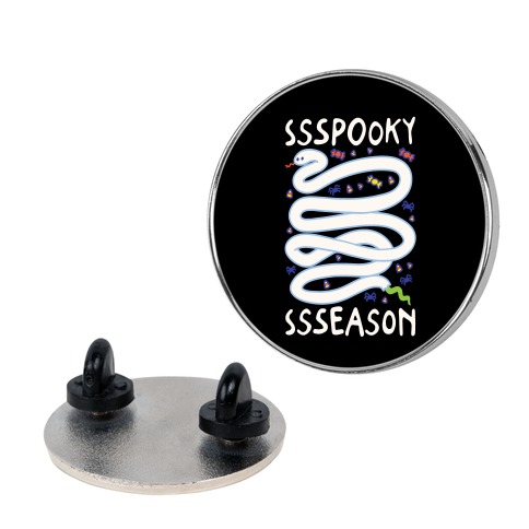 Ssspooky Ssseason Snake Pin