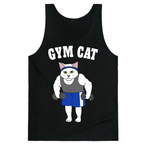 Gym Cat Tank Top