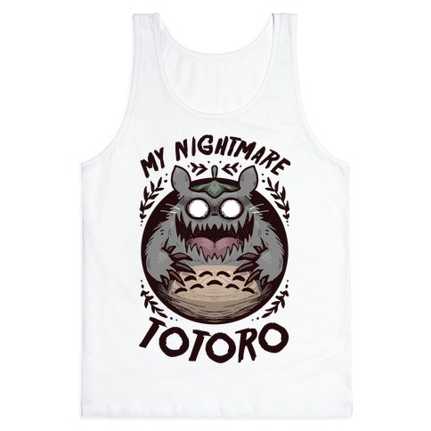 My Nightmare Totoro Tank Top
