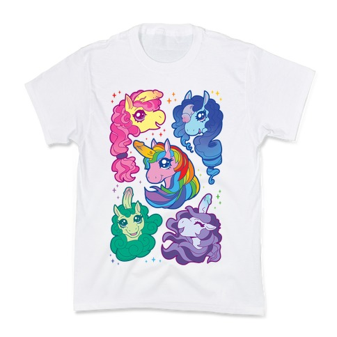 Unicorn Penis Pattern Kids T-Shirt
