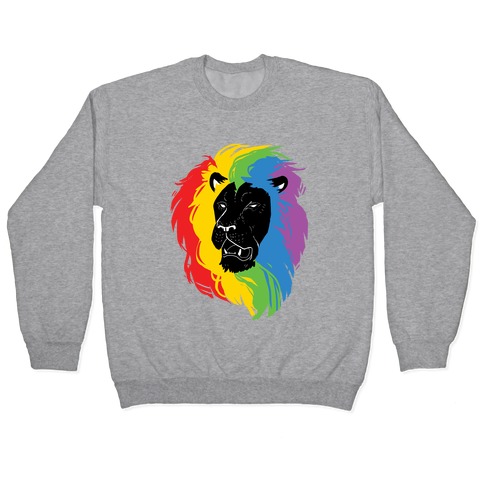 Rainbow Lion Pullover