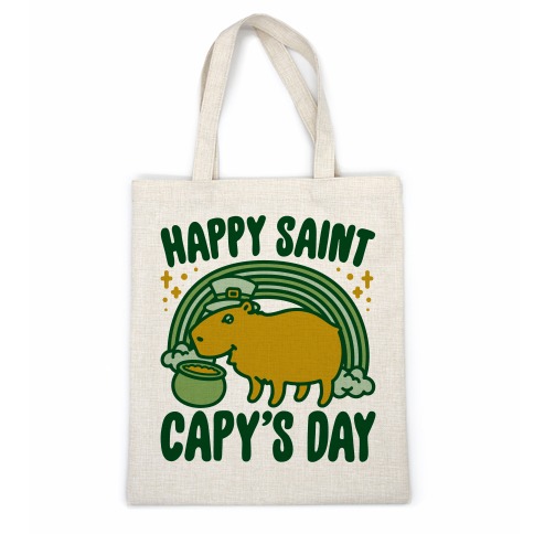 Happy Saint Capy's Day Casual Tote