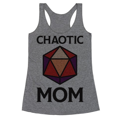 Chaotic Mom Racerback Tank Top