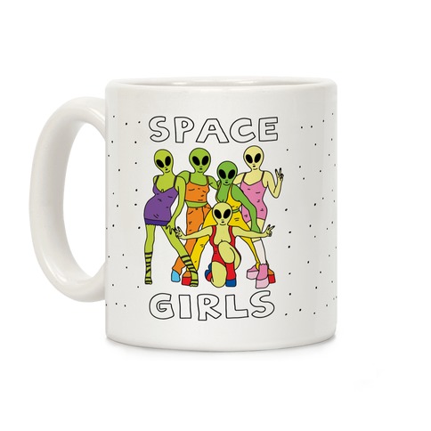 Space Girls Coffee Mug