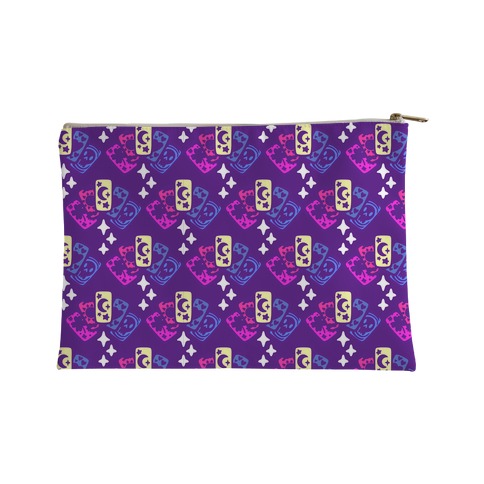 Sparkle Deck Tarot Card Pattern Accessory Bag