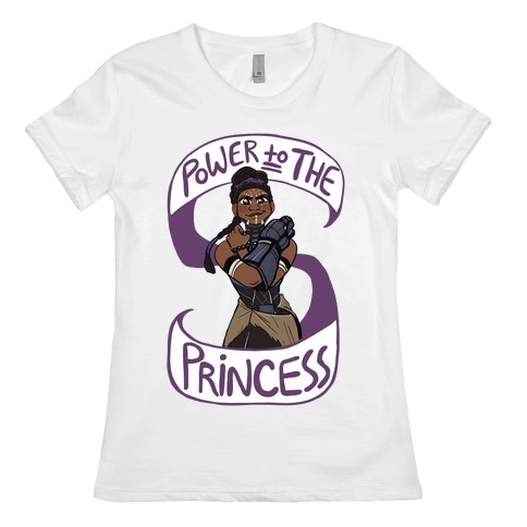 Power to the Princess Womens T-Shirt