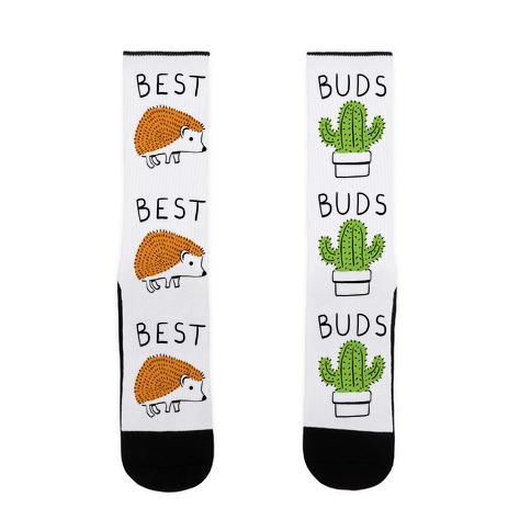 Best Buds Hedgehog Cactus Sock