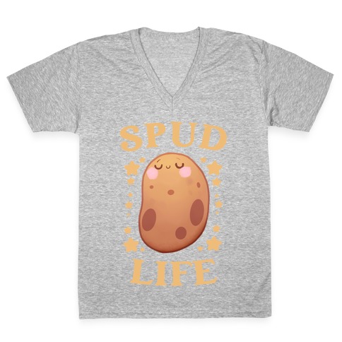 Spud Life V-Neck Tee Shirt