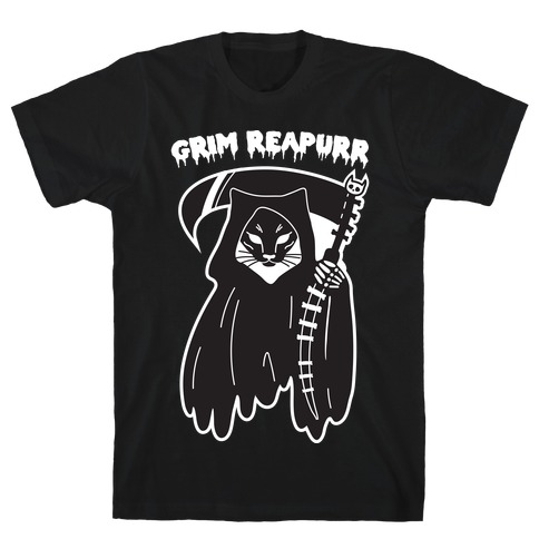 Grim Reapurr Cat T-Shirt
