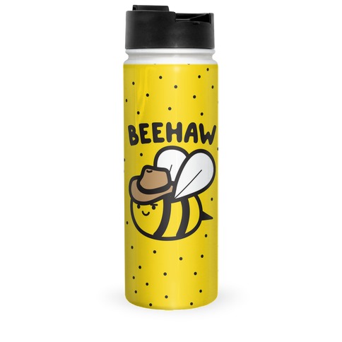 Beehaw Cowboy Bee Travel Mug