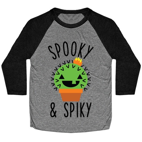 Spooky and Spiky Baseball Tee