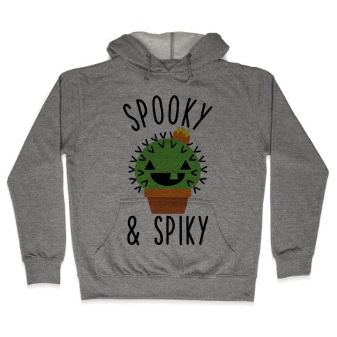 Spooky and Spiky Hooded Sweatshirt
