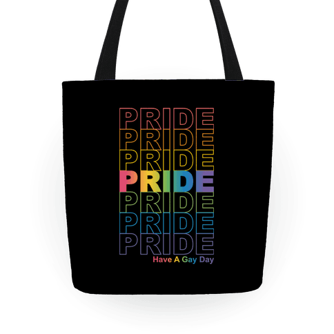 Pride Thank You Bag Parody Casual Tote | LookHUMAN