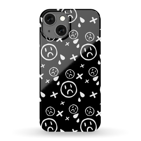 Emo Pattern Black Phone Case