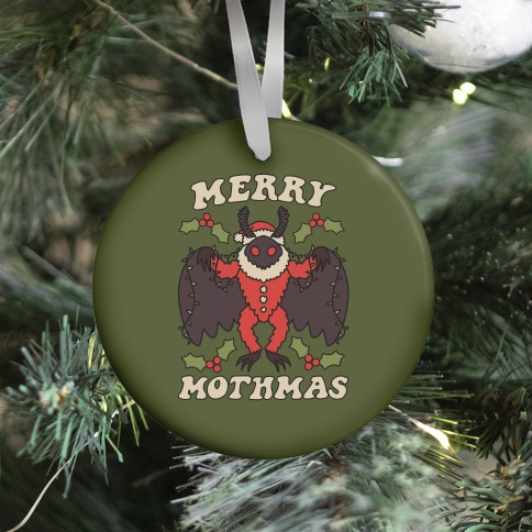Merry Mothmas Ornament