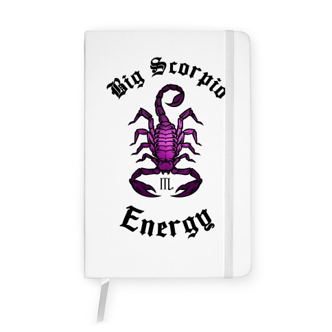 Big Scorpio Energy Notebook