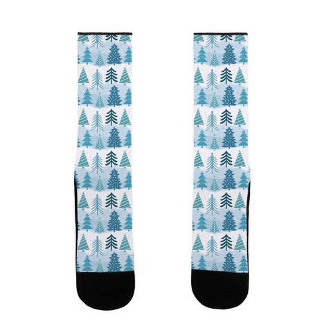 Christmas Tree Pattern Sock