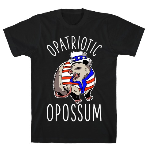 Opatriotic Opossum T-Shirt