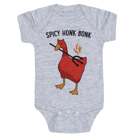 Spicy Honk Bonk Goose Baby One-Piece