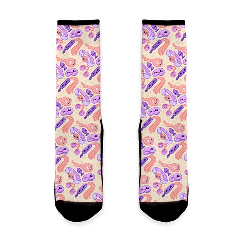 Kinky Kawaii Pattern Sock