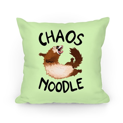Chaos Noodle Pillow