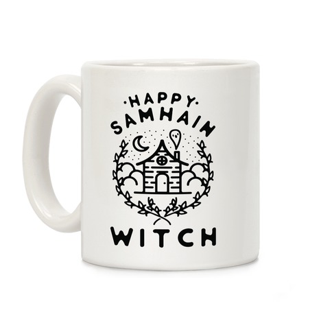 Happy Samhain Witch Coffee Mug