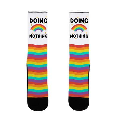 Doing Nothing Sock