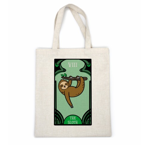 The Sloth Tarot Card Casual Tote