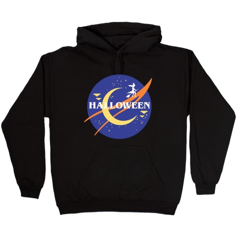 Halloween Nasa Parody Hooded Sweatshirt